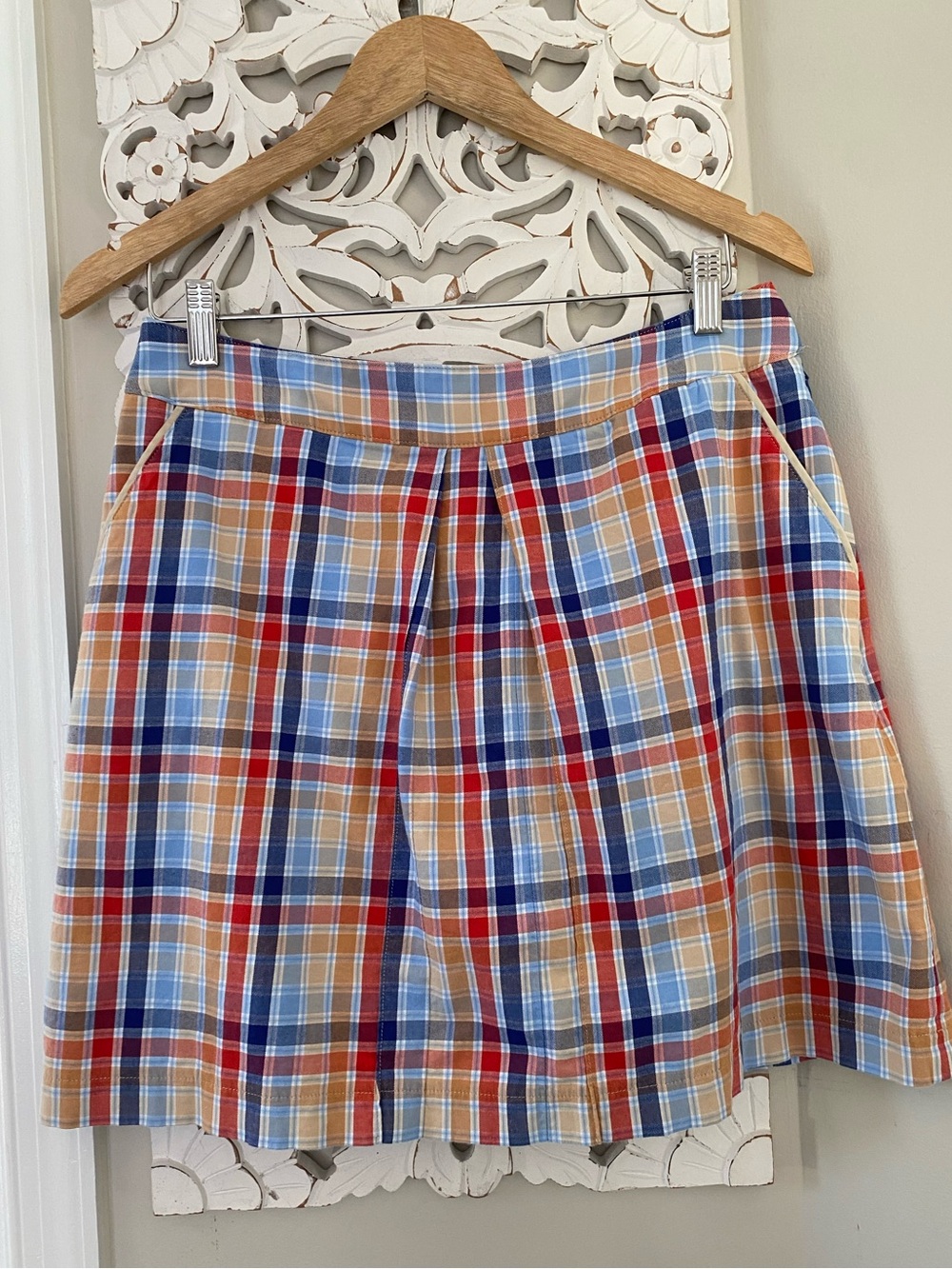 Peter Millar Women's Plaid Skort Sz 8 VTG Preppy Golf Pickleball Sporty
